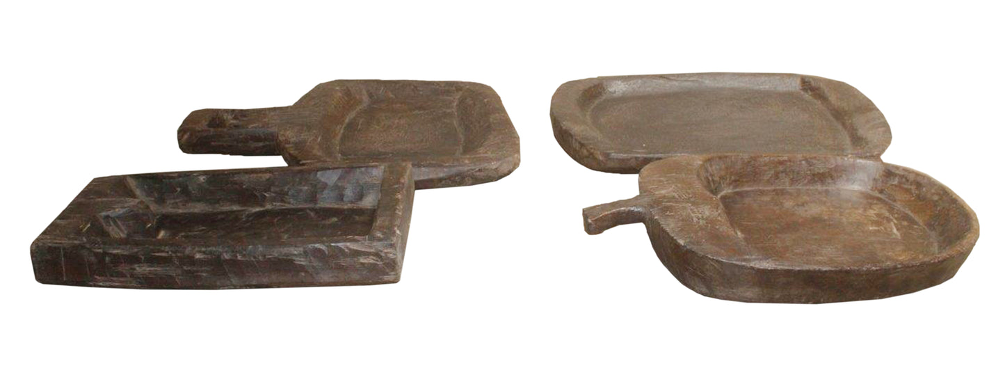 Vintage Teak Fruit Tray