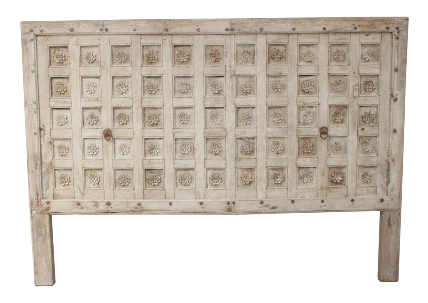 Recycled Vintage door Headboard