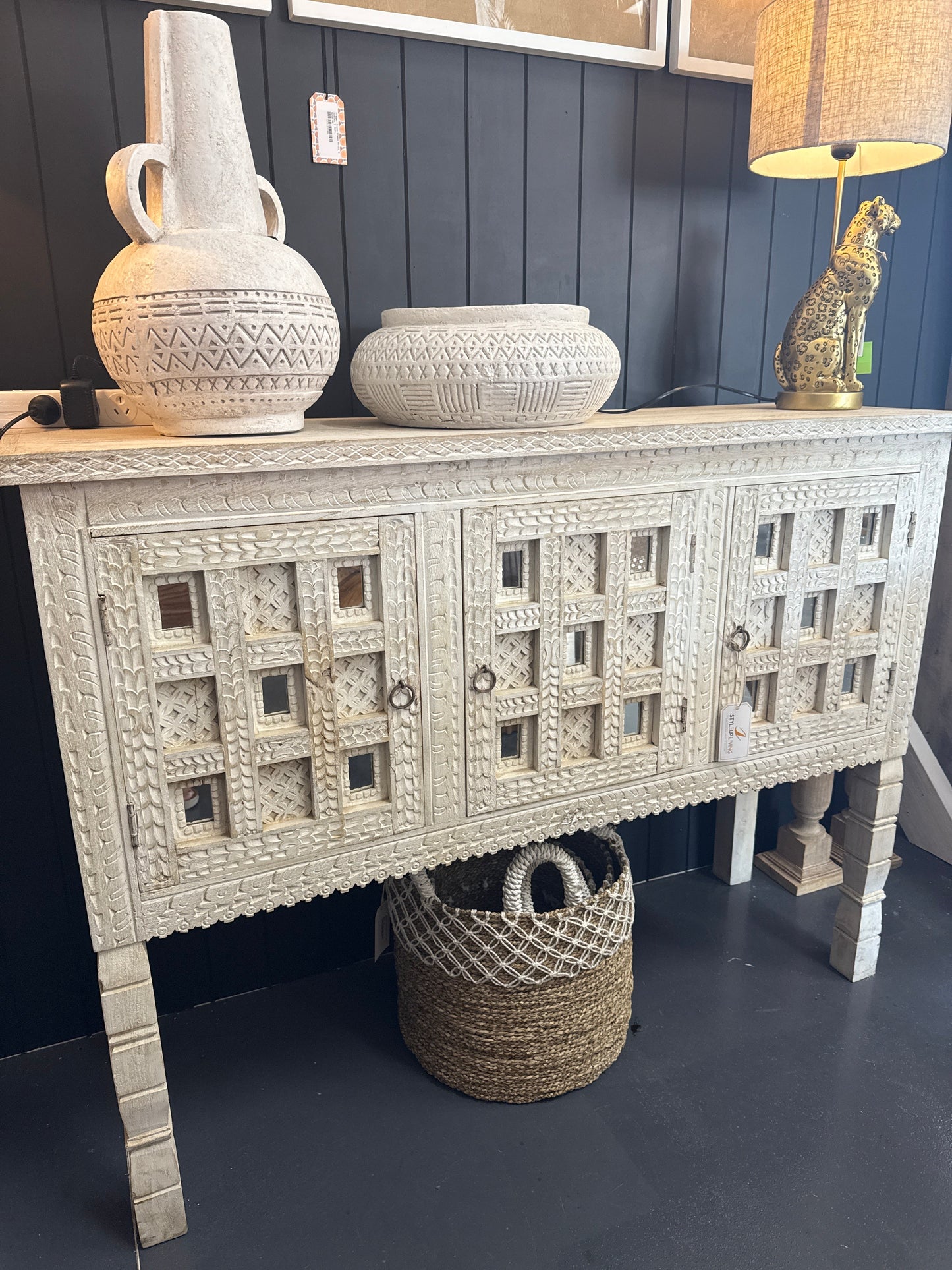 Mango Wood Damchiya Cabinet Buffet