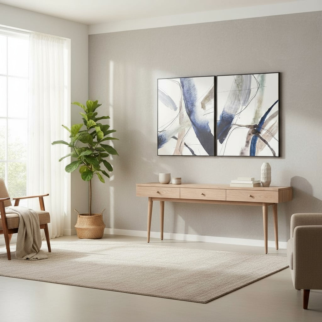 Aviva Framed Canvas (Set of 2)