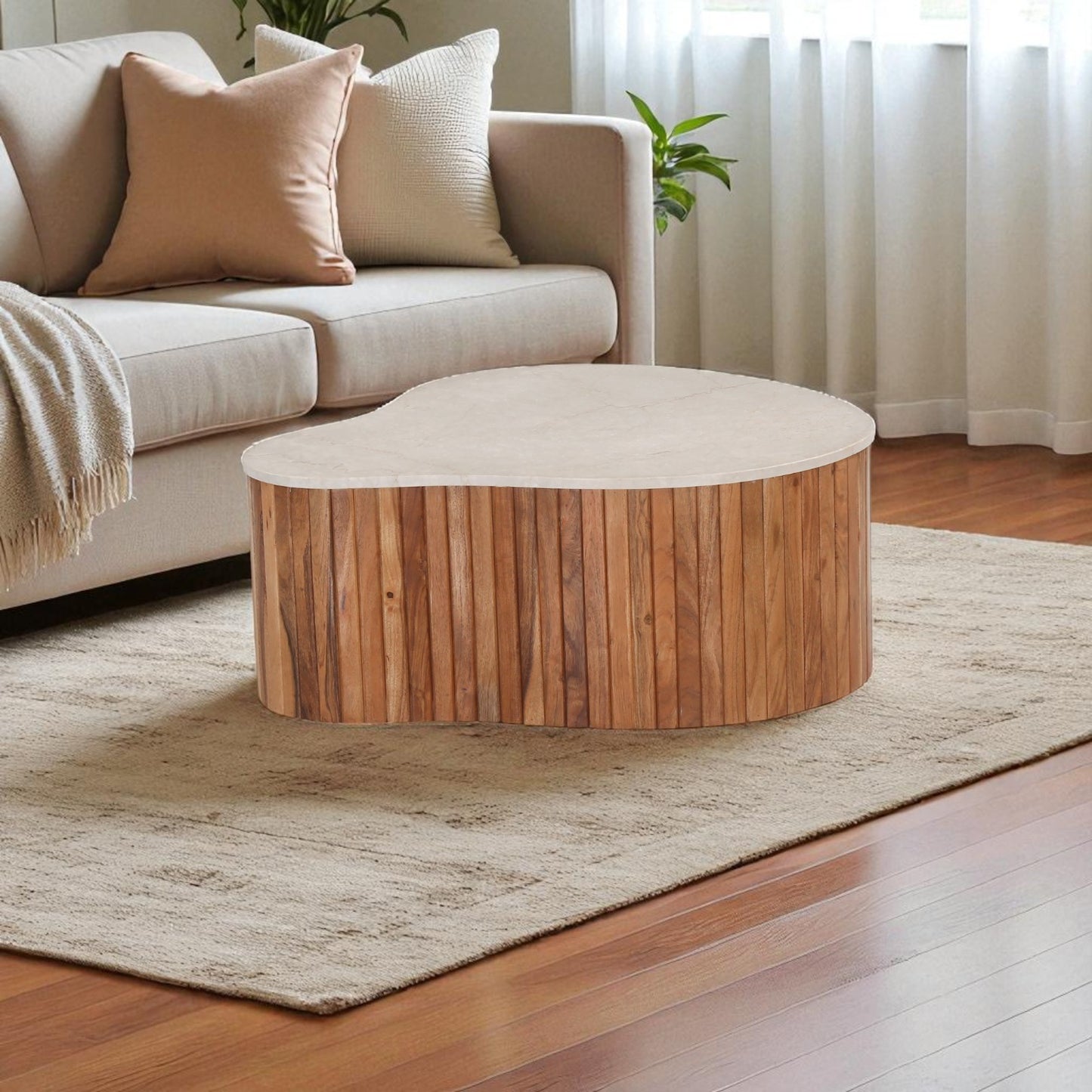 Coral Curve Coffee Table - Style large
