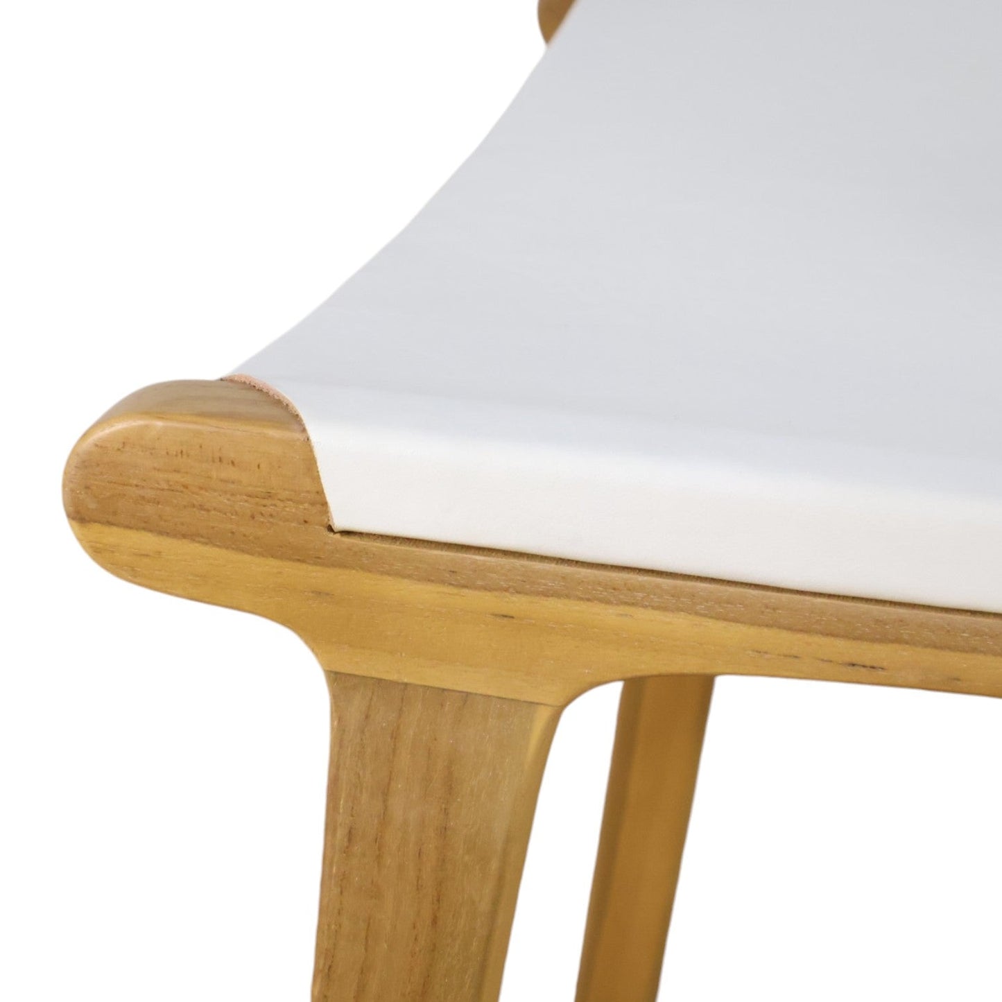 Dove Dining Chair Leather White
