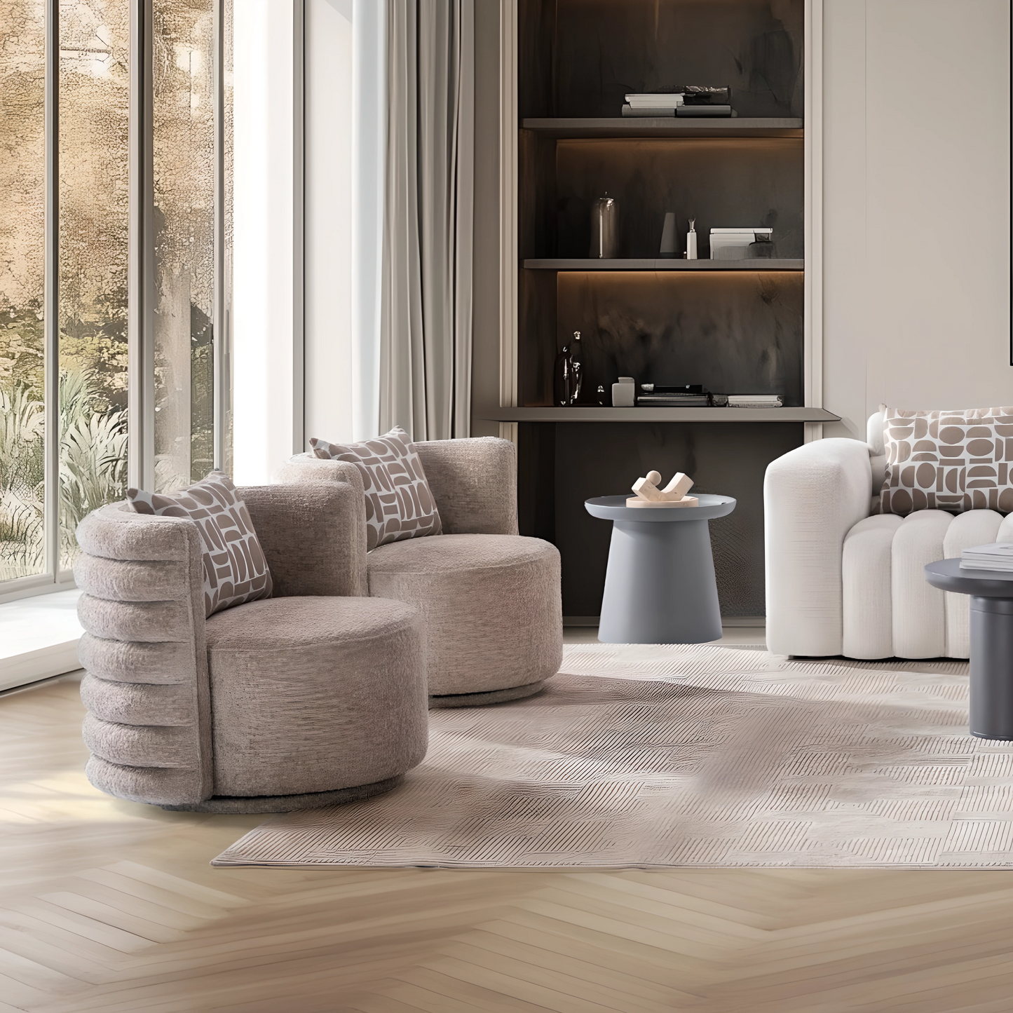 Halo Swivel Armchair