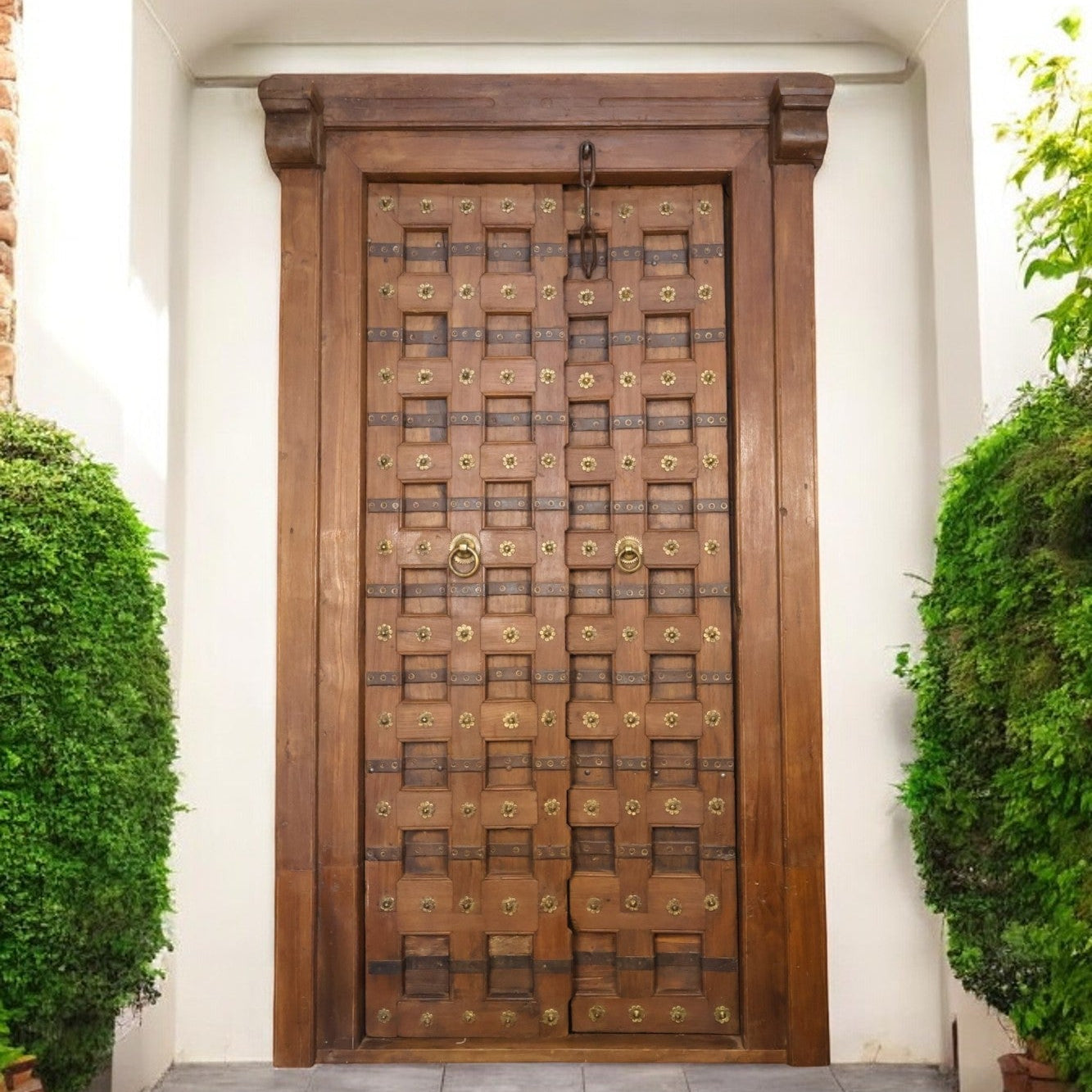 Vintage Indian Door Panle with Frame