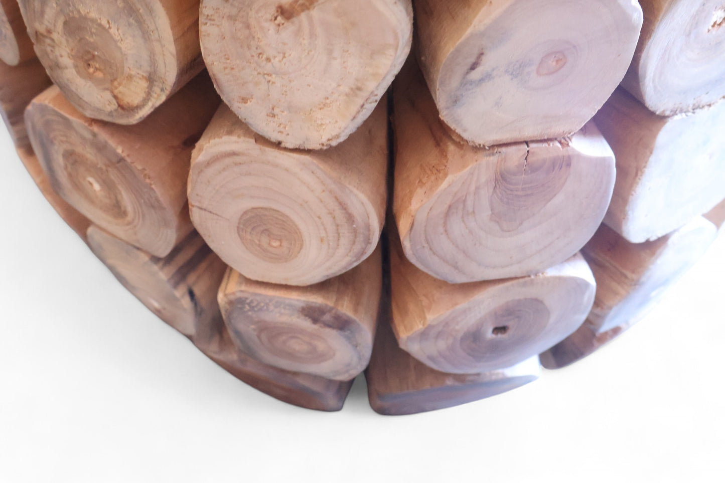 Ivy Teak Root Side Table