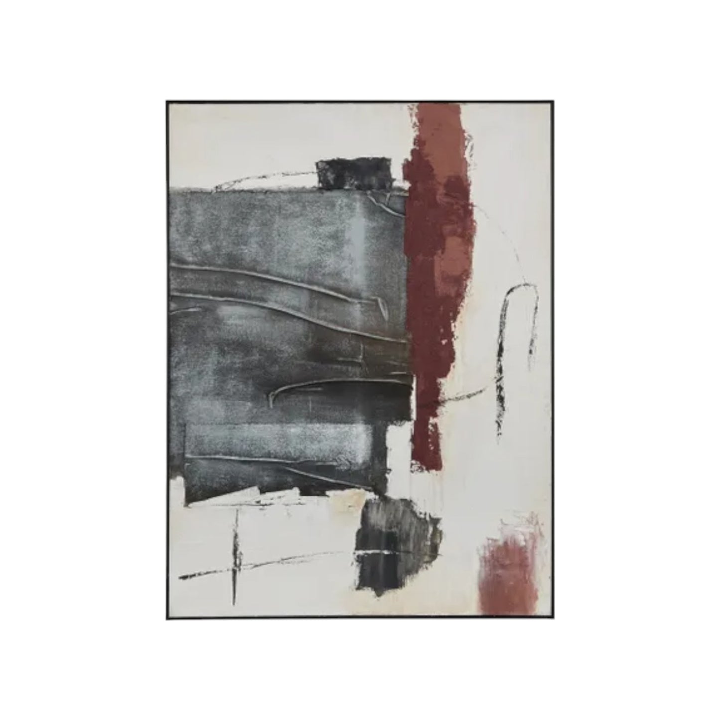 Iago Wood Frame Heavy Oil Paint