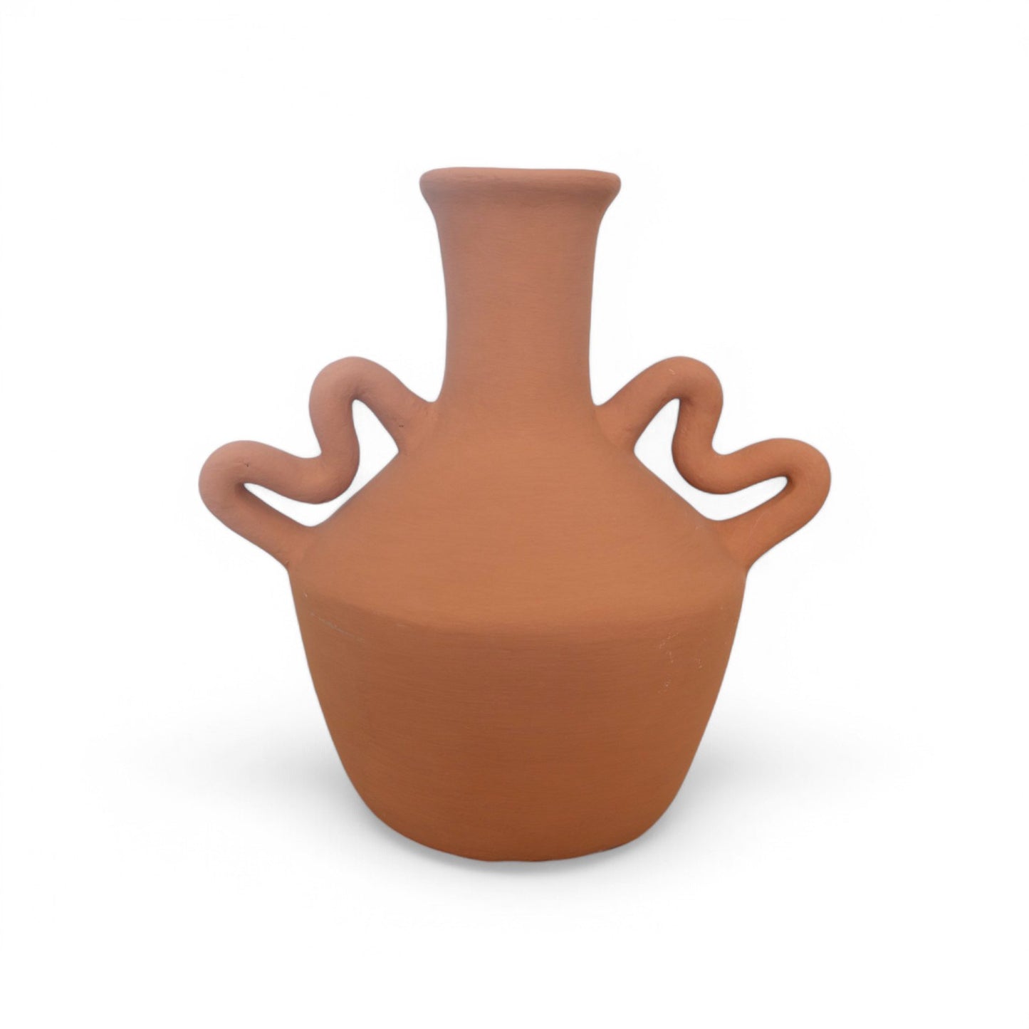 Jade Wave Handle Vase