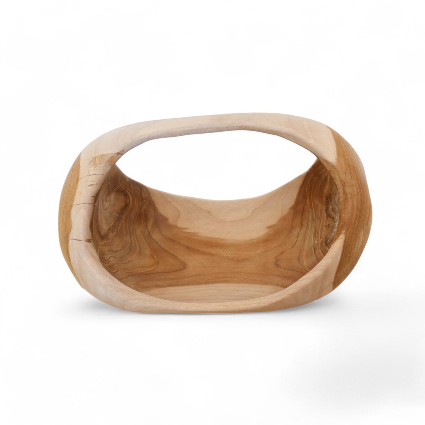 Java Carved Fruit Basket Medium