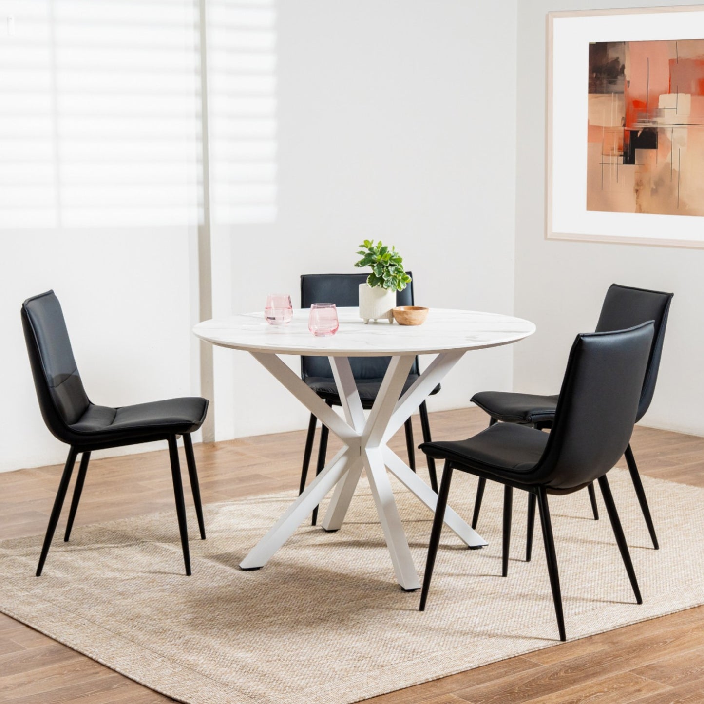 Lawson Dining Chair Set of 2-Black