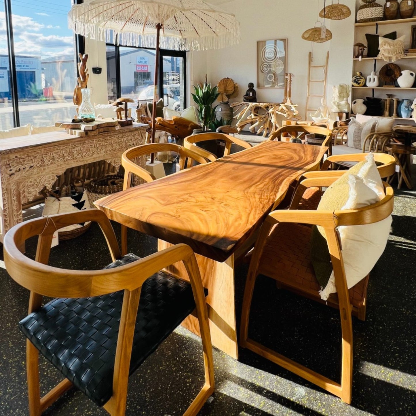 Live Edge Timber Dining Table