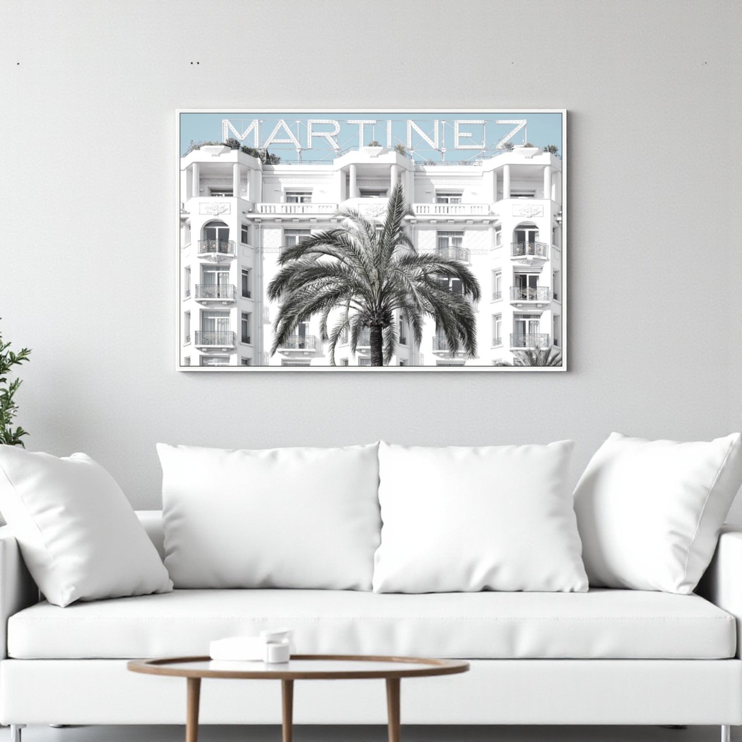 Martinez Framed Canvas