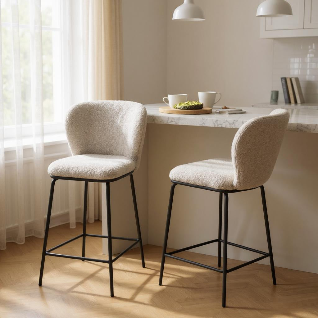 Polar Bar Stool Set of 2-Latte