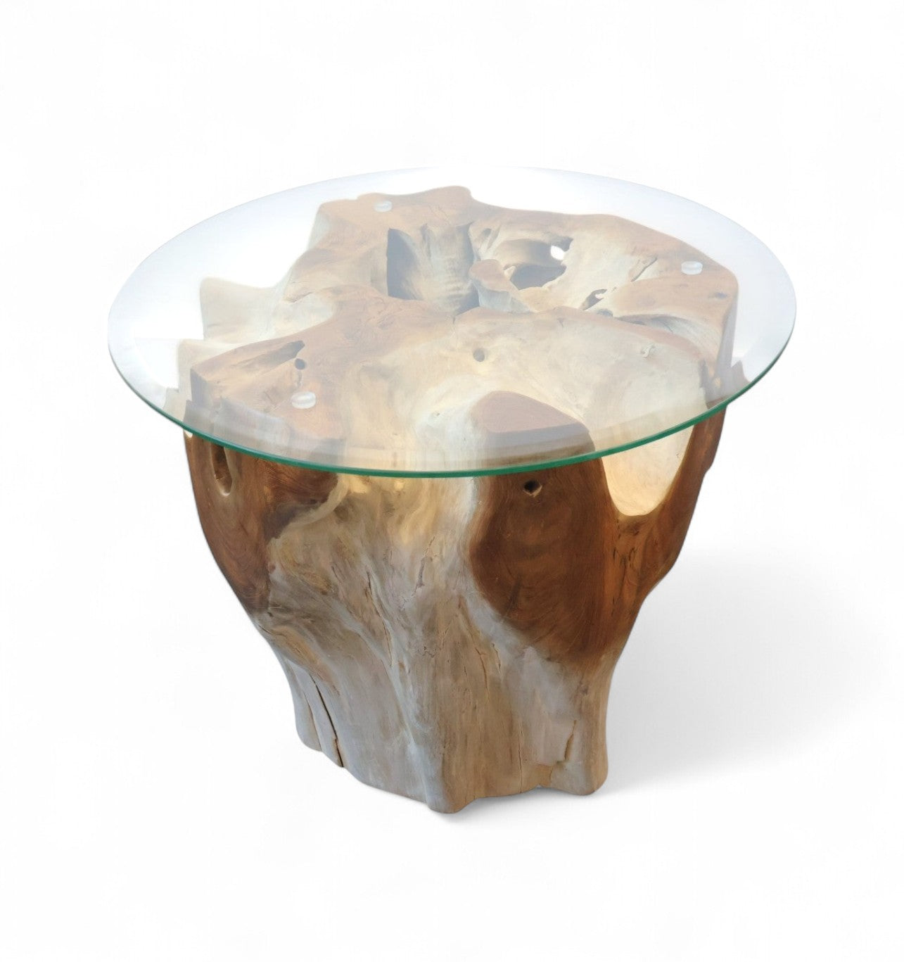 Princess Teak Root Side Table - E