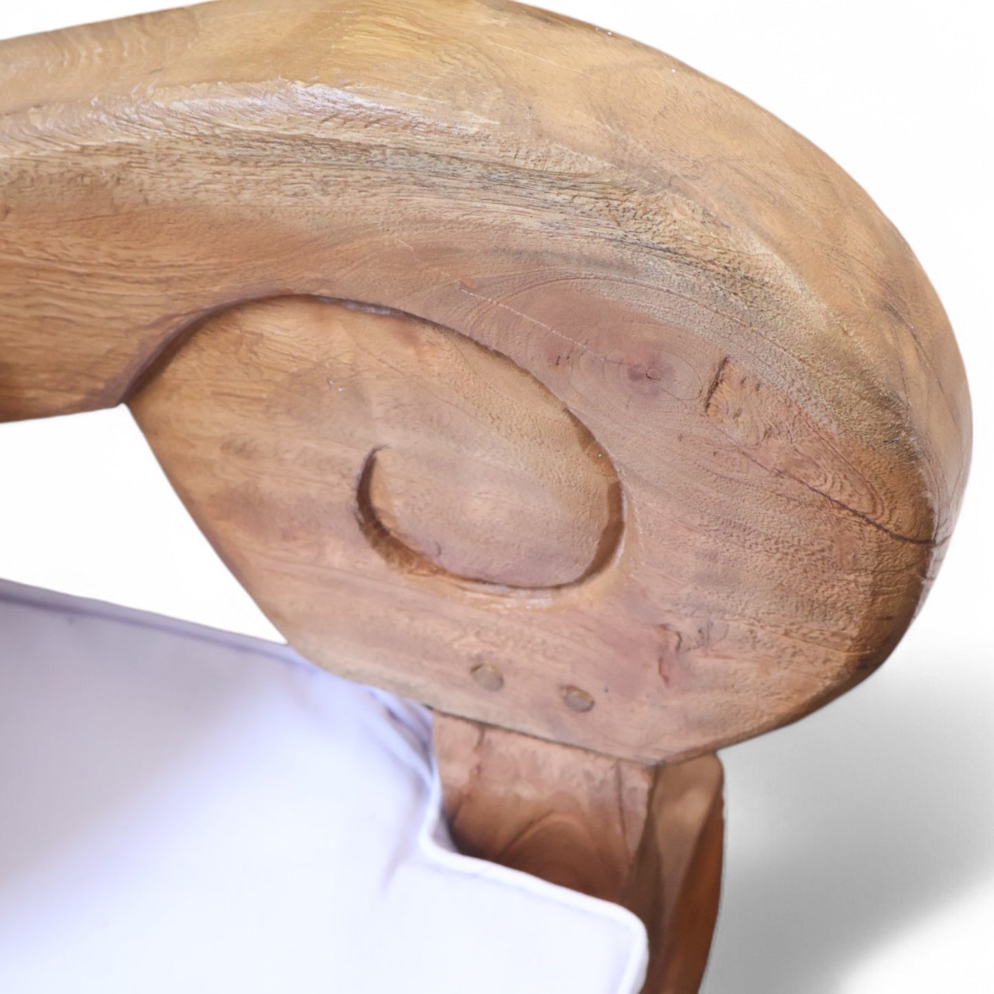 Recycled Wood Hand Carved Daybed