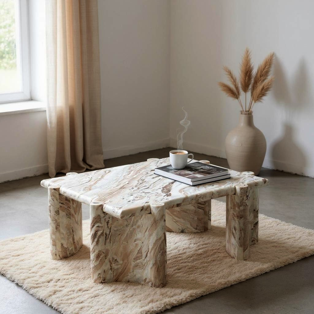 Sahara Marble Coffee Table