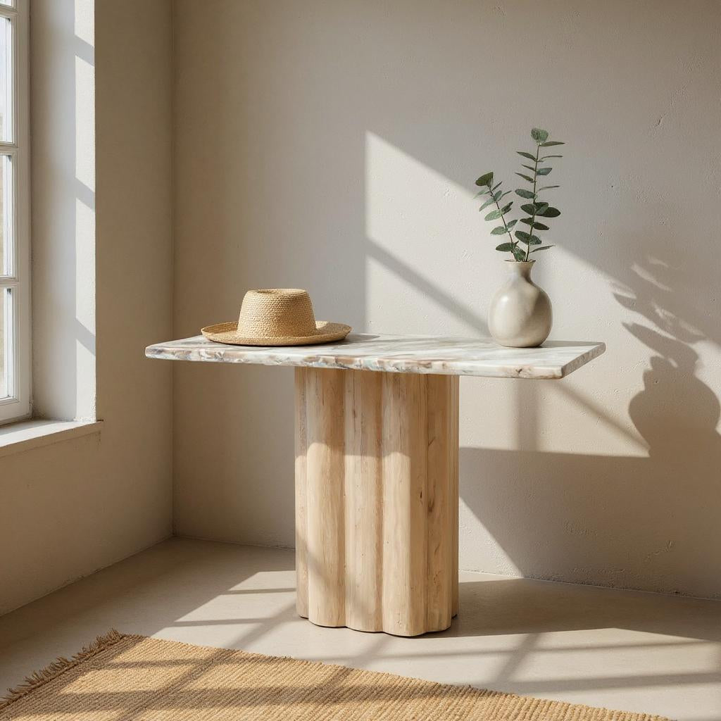 Sahara Marble Console Table