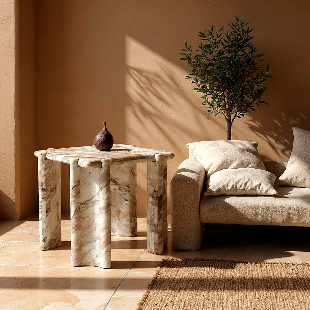 Sahara Marble Side Table