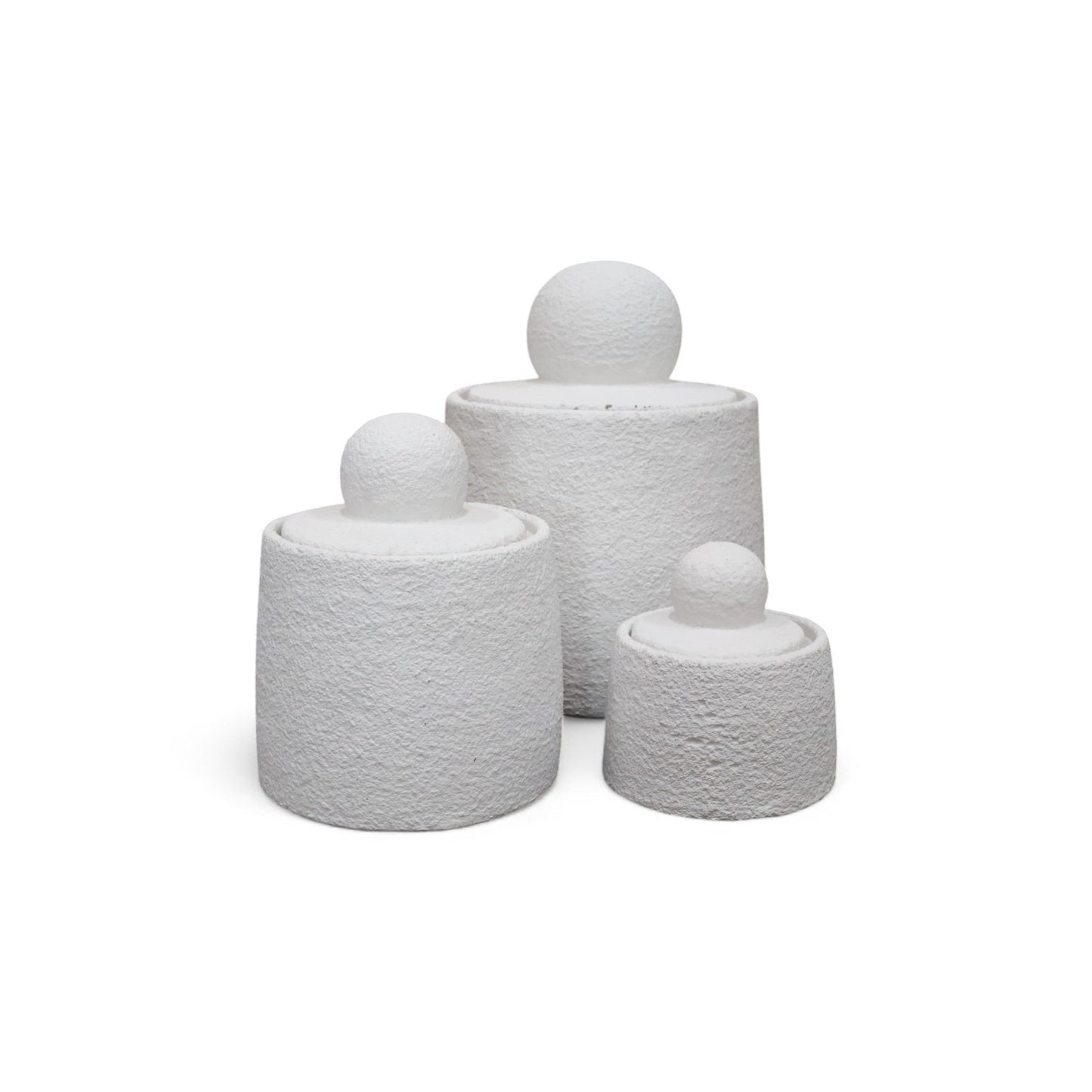 Sandstone Look Ball Jar