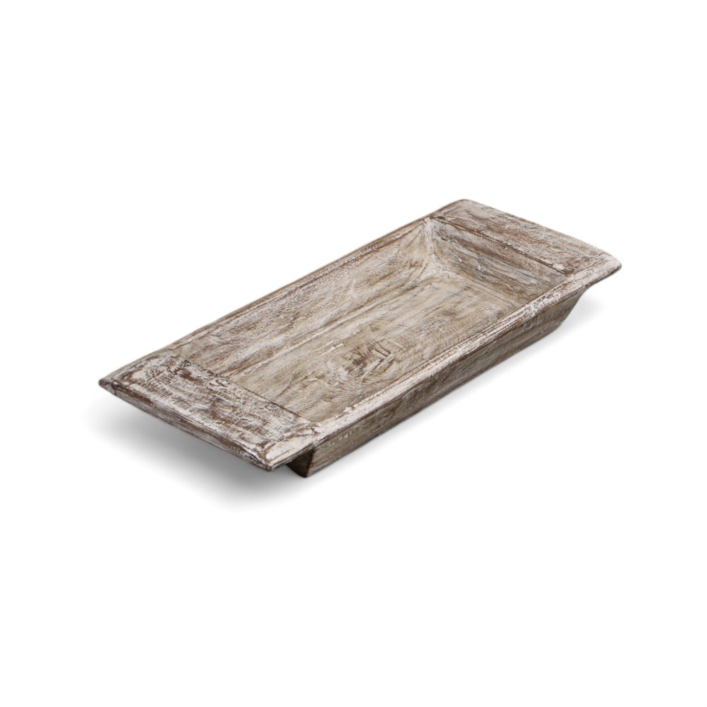 Vintage Indian Teak Wood Tray