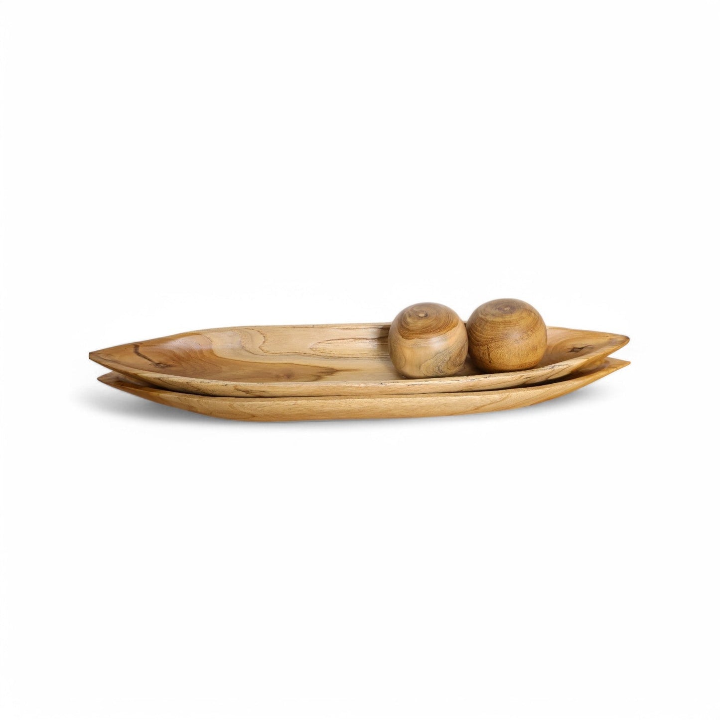 Teak Wood Décor Balls