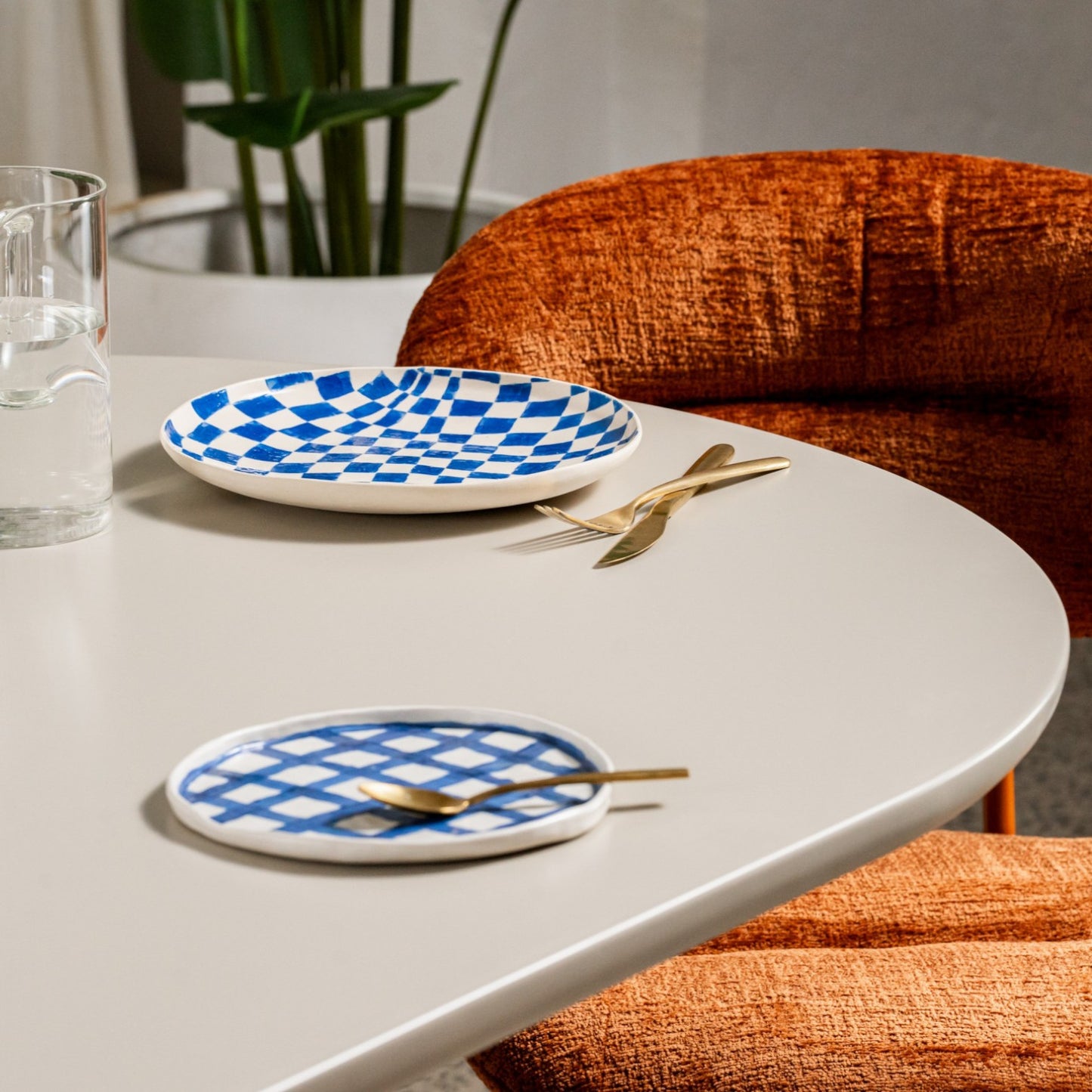 Valencia Dining Table-Putty