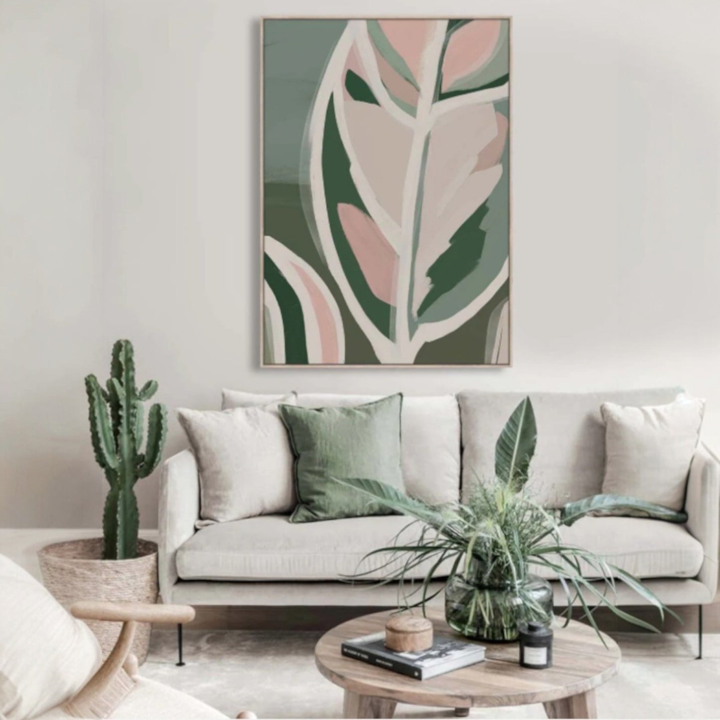 Whisper A Framed Canvas