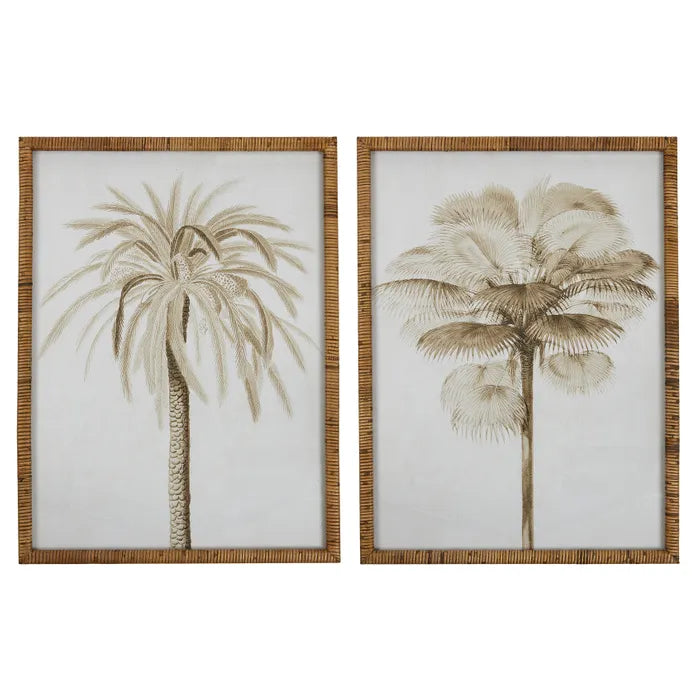 Kauai Frame Print Glass Frame - Set of 2
