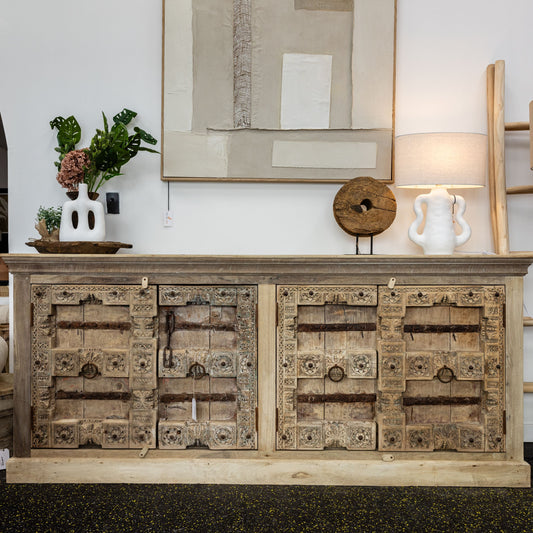 Handcarved Sideboard Buffet