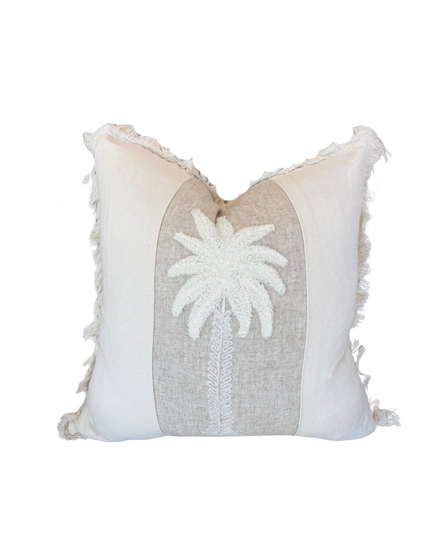 Santorini Palm Cushion