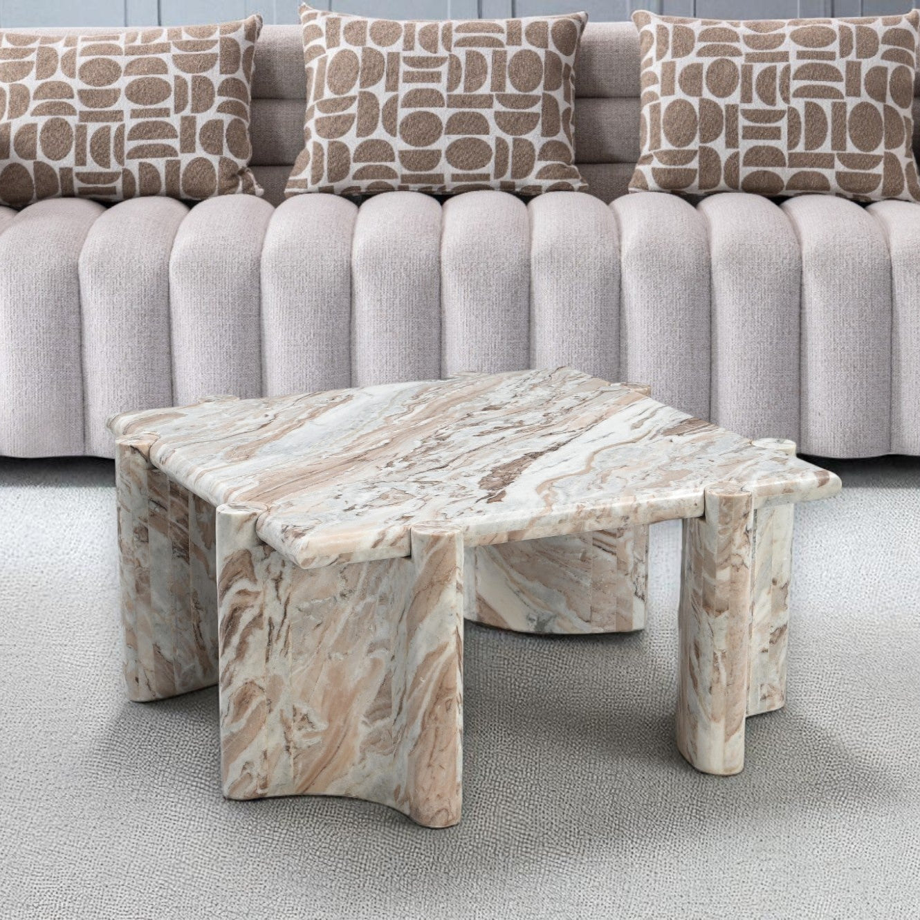 Sahara Marble Coffee Table