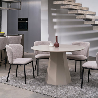 Alaska Dining Chair-Latte