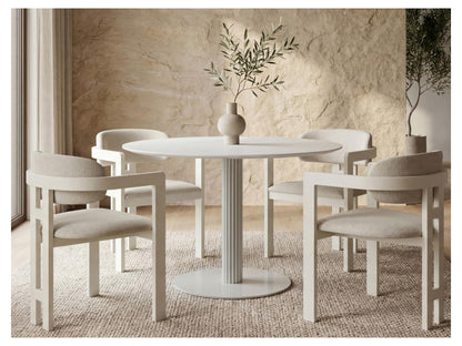 Amalfi Dining Table - Grigio Matte Tofu