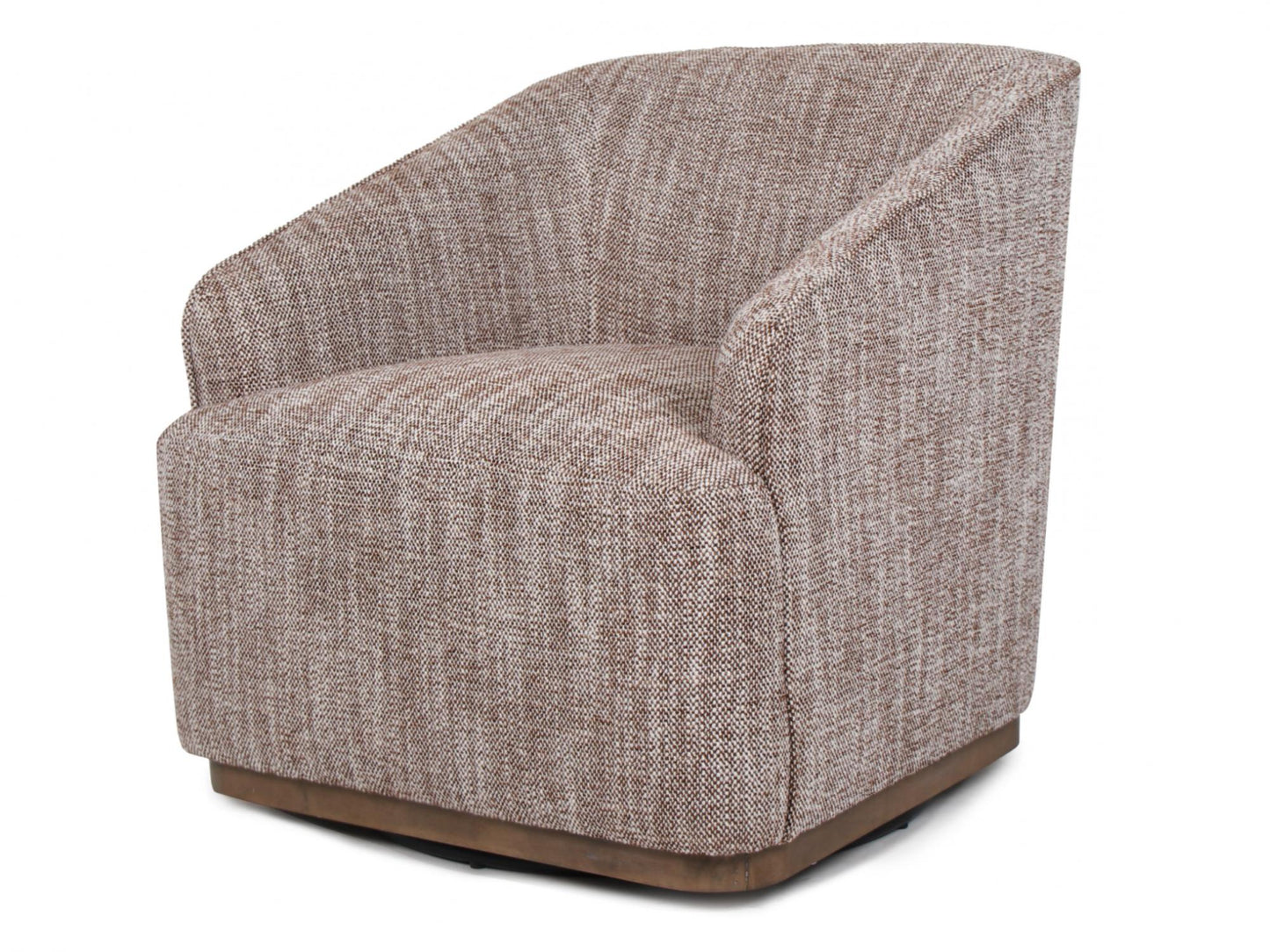 Austin Swivel Occasional Chair - Chestnut
