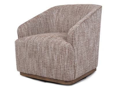 Austin Swivel Occasional Chair - Chestnut