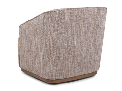 Austin Swivel Occasional Chair - Chestnut