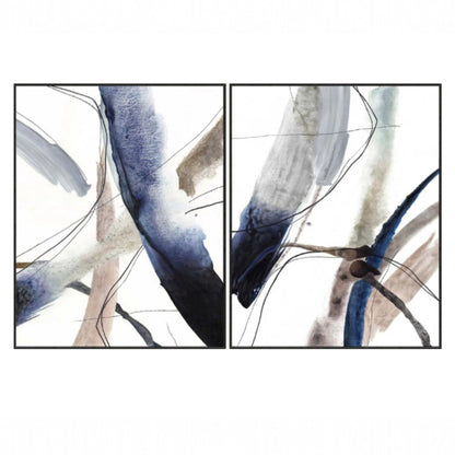 Aviva Framed Canvas (Set of 2)