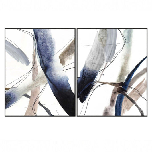 Aviva Framed Canvas (Set of 2)