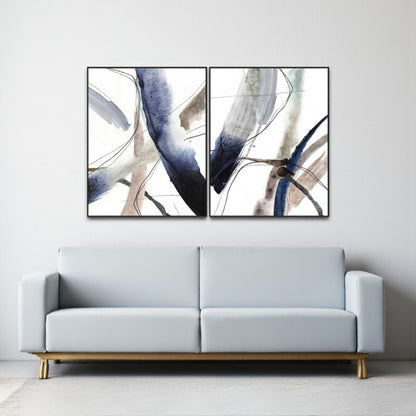 Aviva Framed Canvas (Set of 2)