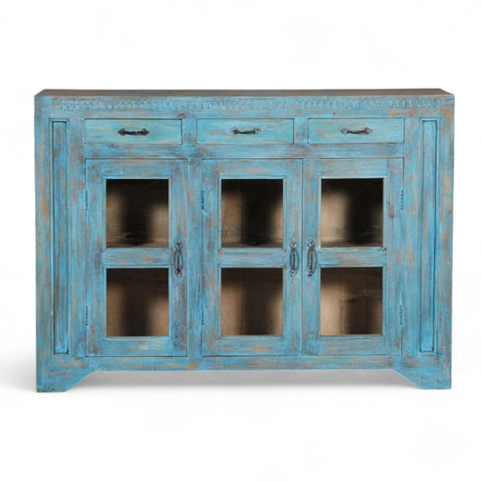 Azure Wood Cabinet