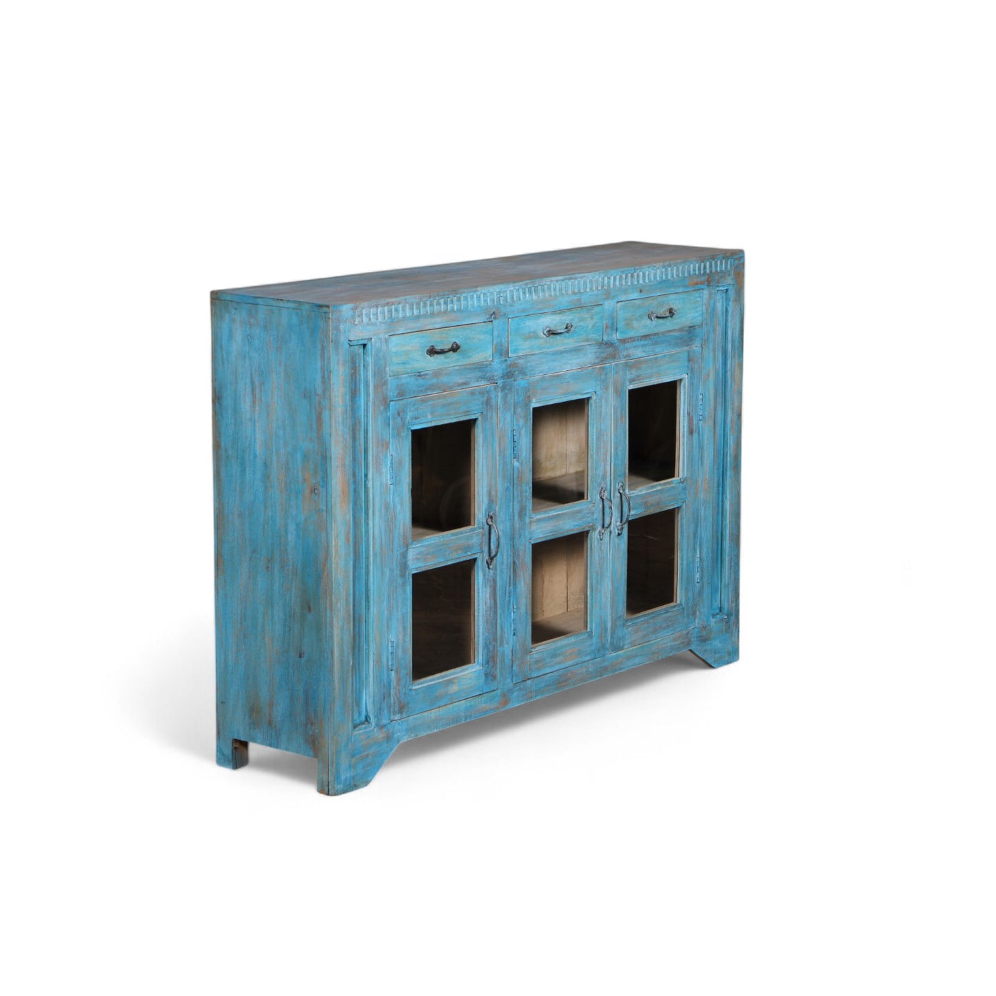 Azure Wood Cabinet