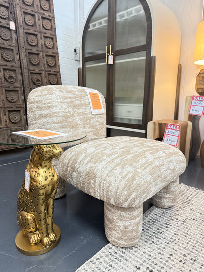 Leopard Side Table