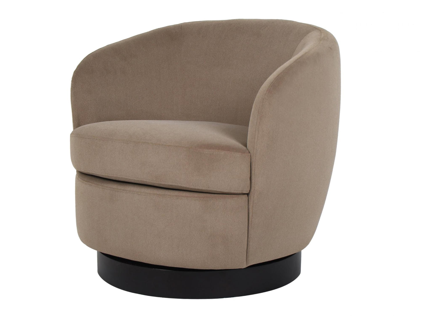 Belize Swivel Occasional Chair - Latte