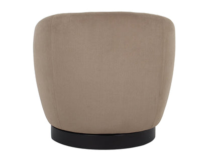 Belize Swivel Occasional Chair - Latte
