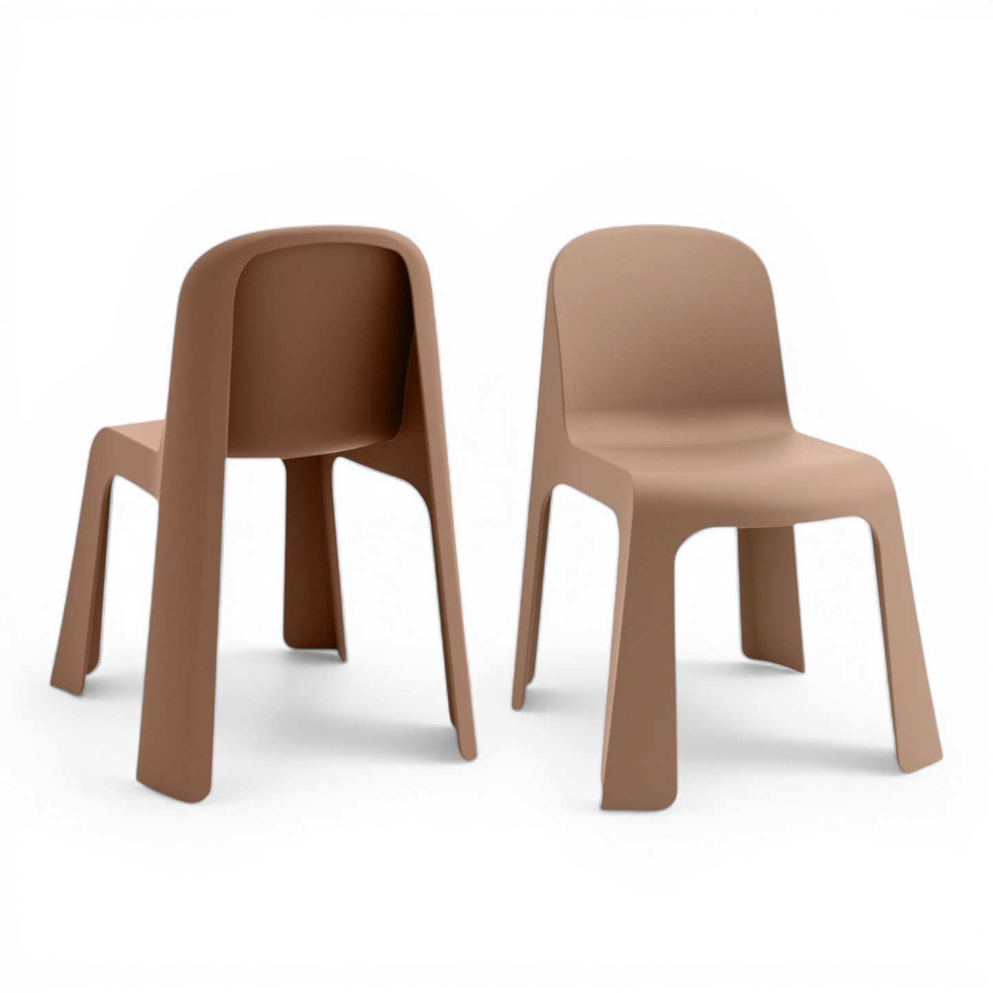 Bondi Dining Chair Set of 2-Mocha Brown