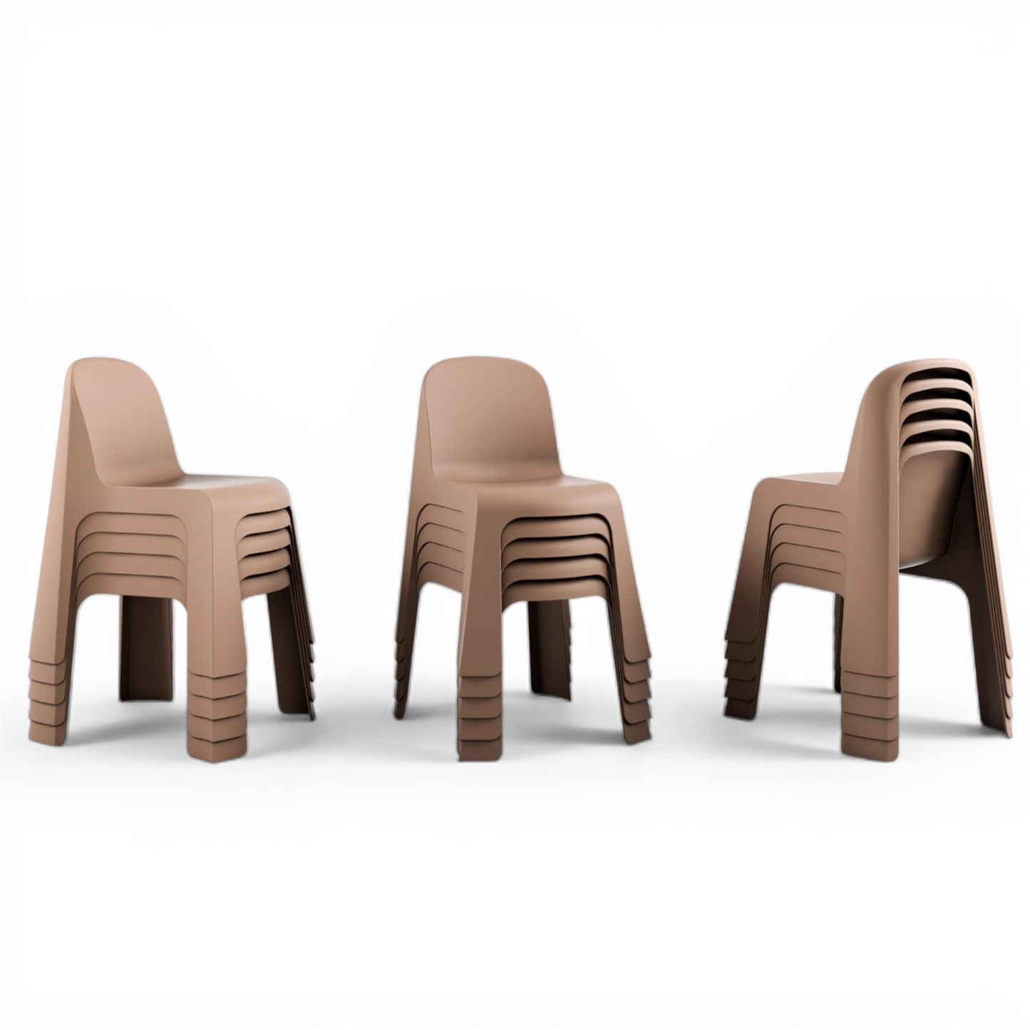 Bondi Dining Chair Set of 2-Mocha Brown