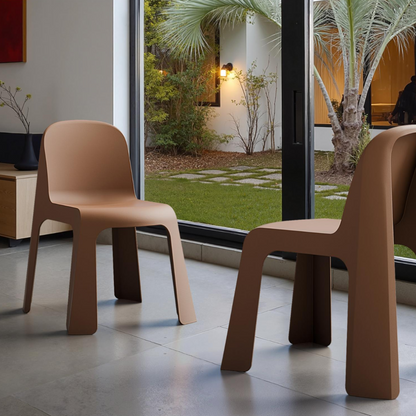 Bondi Dining Chair Set of 2-Mocha Brown