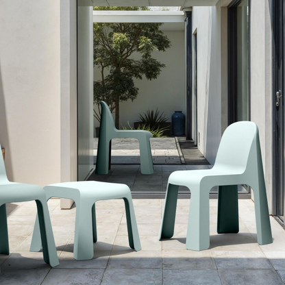 Bondi Dining Chair Set of 2-Celadon Green
