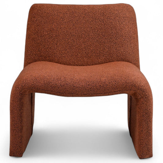 Calais Occasional Chair-Terracotta