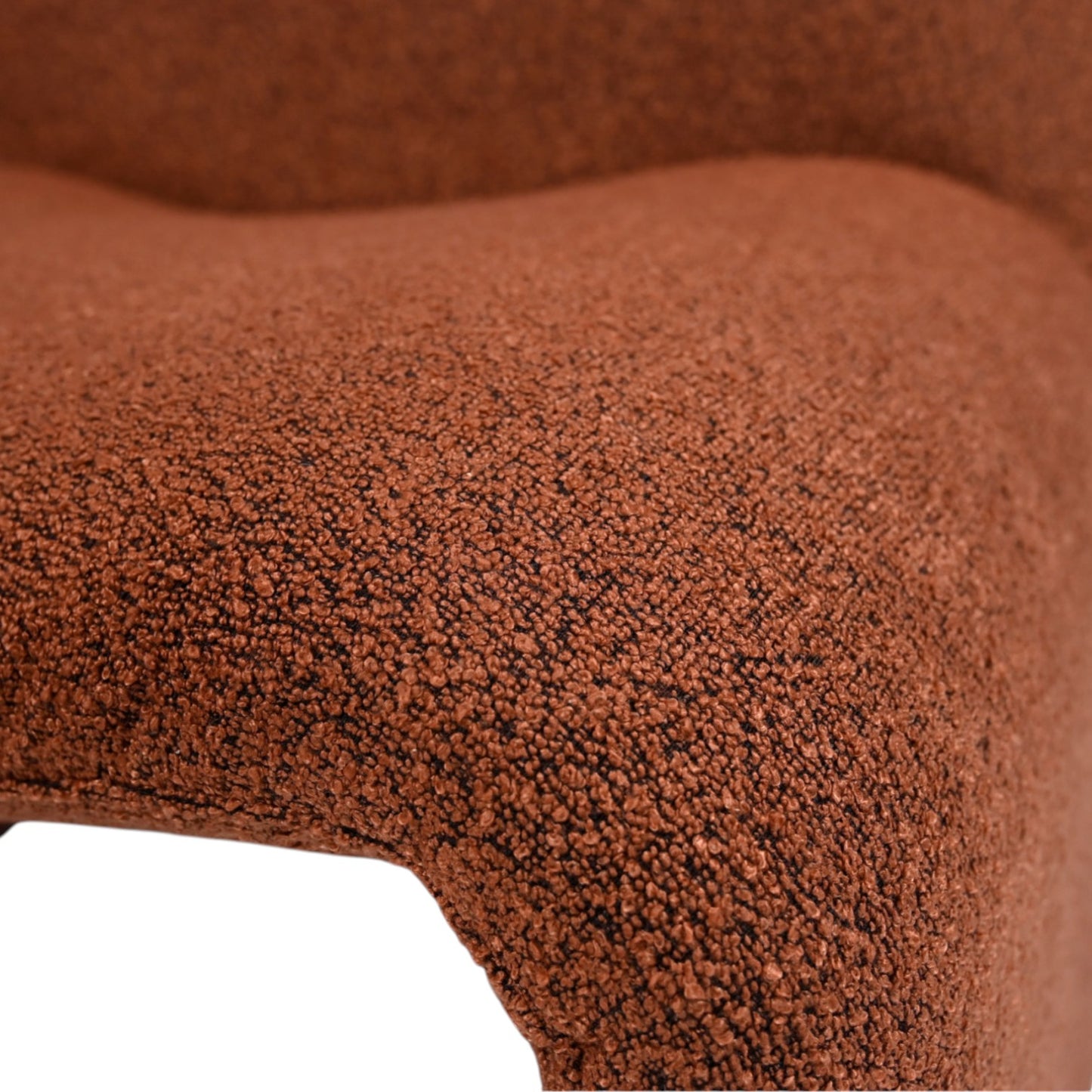 Calais Occasional Chair-Terracotta
