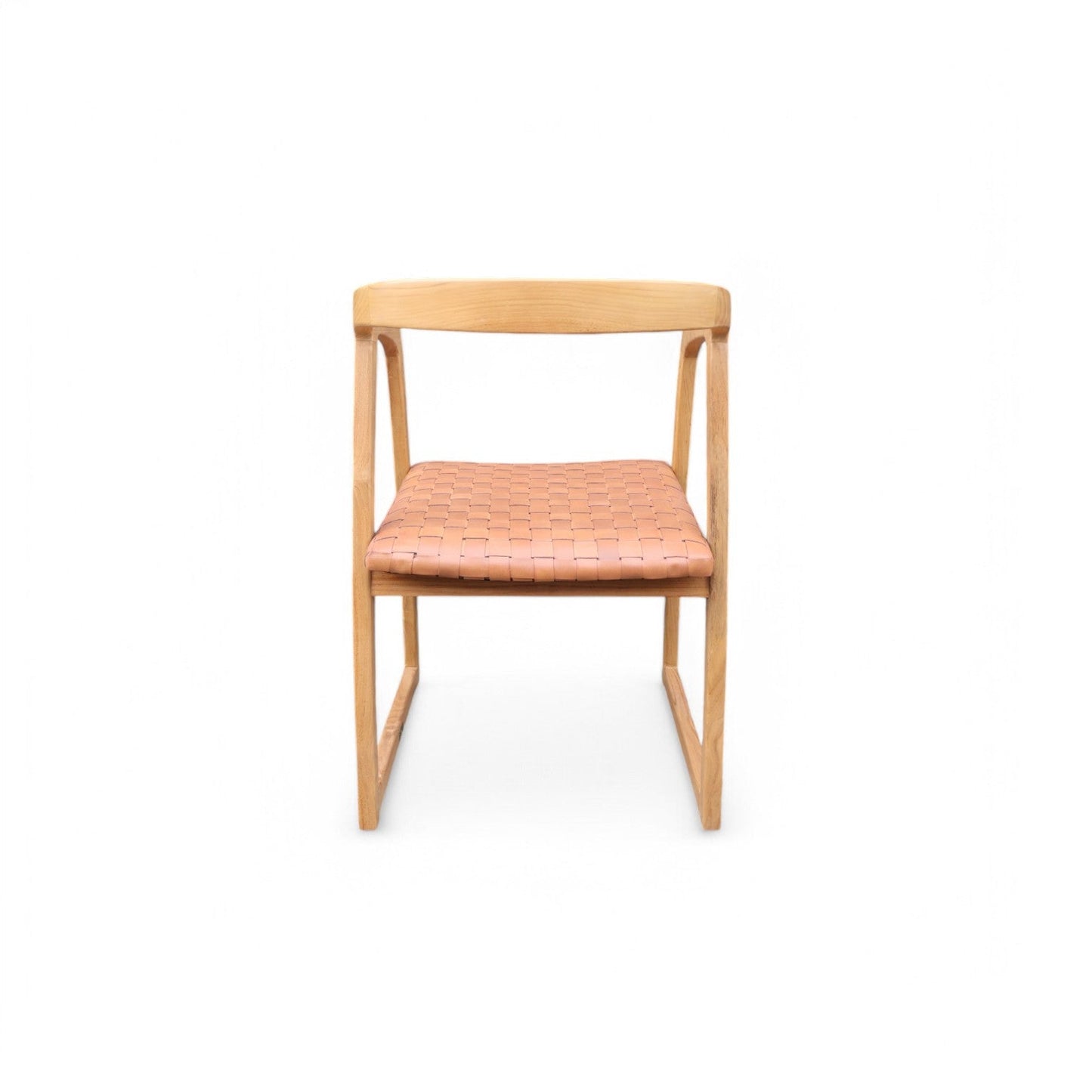 Casa Dining Chair Leather Tan | Bundle X 4